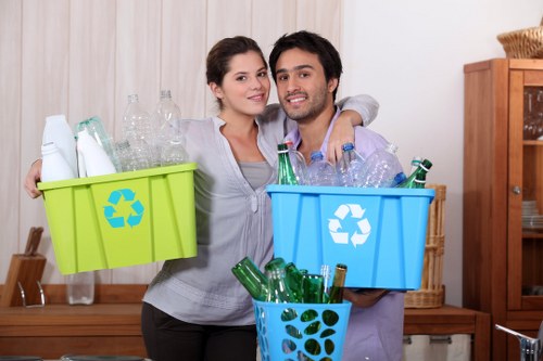 Recycling garden waste in Wimbledon