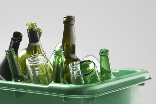 Eco-friendly waste disposal on Wimbledon construction site